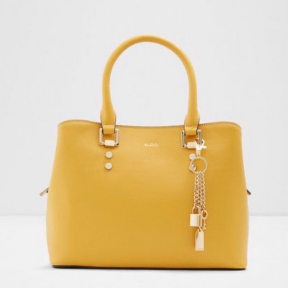 Aldo Yellow Small Handbag